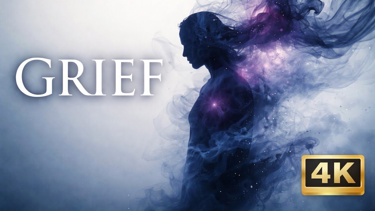 4K GRIEF – When Silence Feels Heavy | Emotional TV Background
