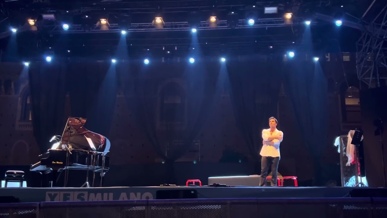 Mirko Ran&ugrave;  &ldquo; Notte da non dormire &ldquo; 23/08/2023 Castello Sforzesco Milano