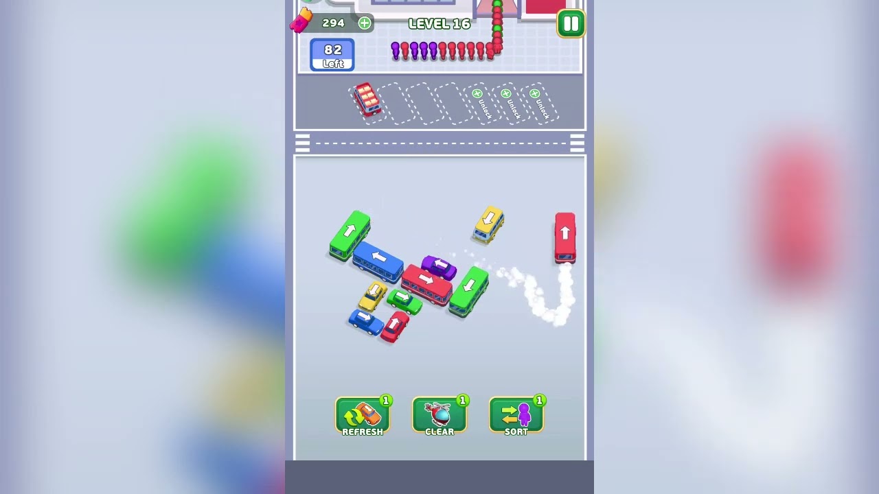 Bus Escape Traffic Jam Level 16