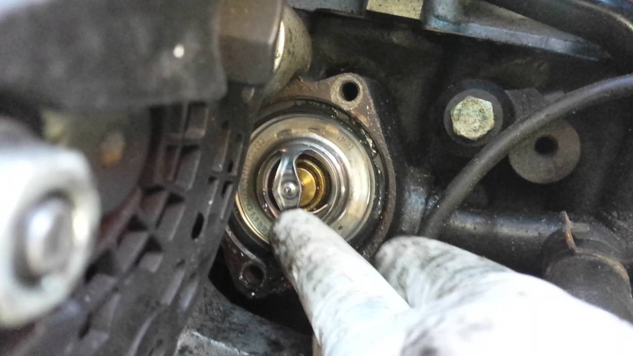 Audi TT 1.8T 225 thermostat change guide how to BAM APX