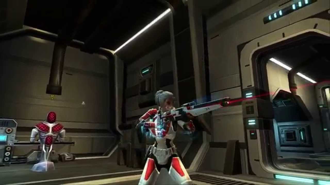 Interstellar Regulator&rsquo;s Blaster Rifle Dorn (Sound and Laser)