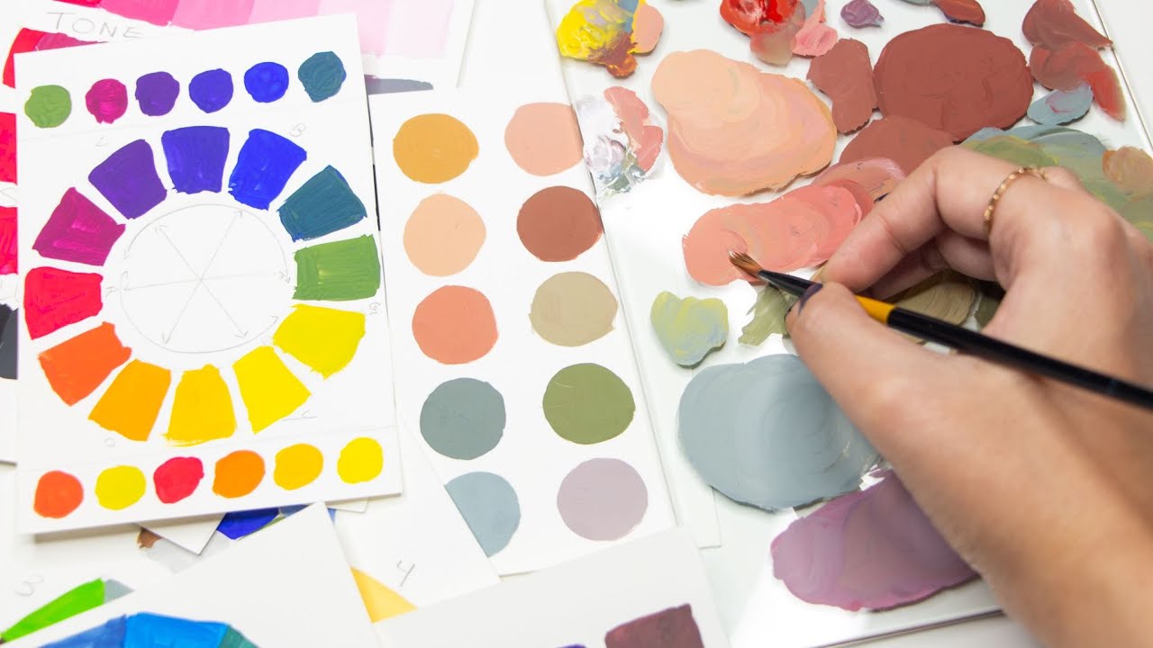 Gouache Color Mixing Basics | Skin Tones