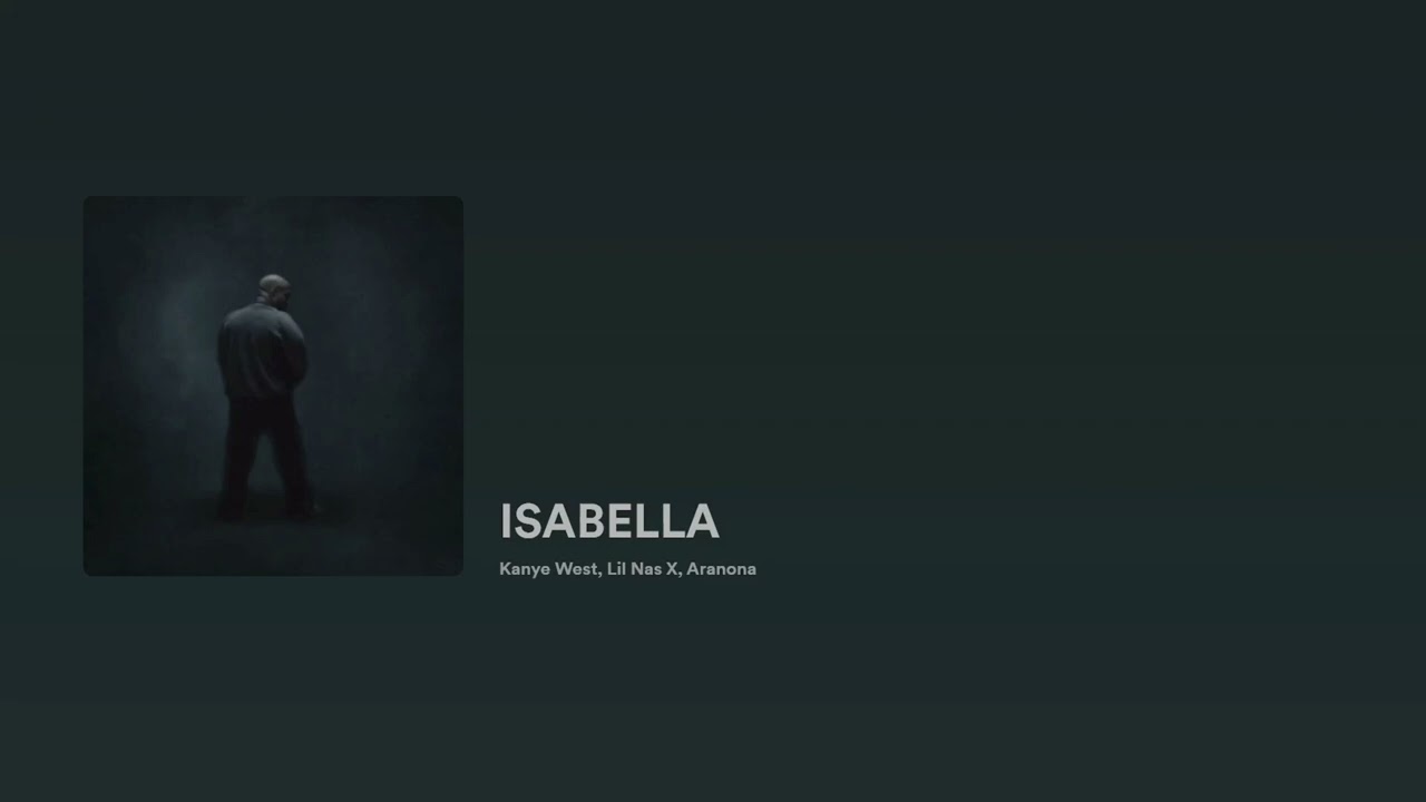 ISABELLA Kanye West feat. (Lil Nas X, Aranona) VULTURES