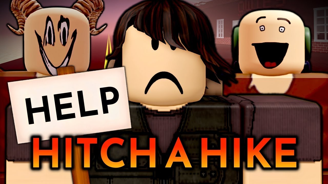 Hitch a Hike [ ALL ENDINGS ] - ROBLOX [ FULL WALKTHROUGH ]