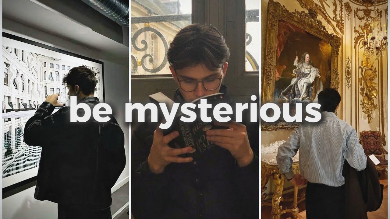 How to Look Mysterious Without Saying a Word | Build Aura, Power & Silent Confidence