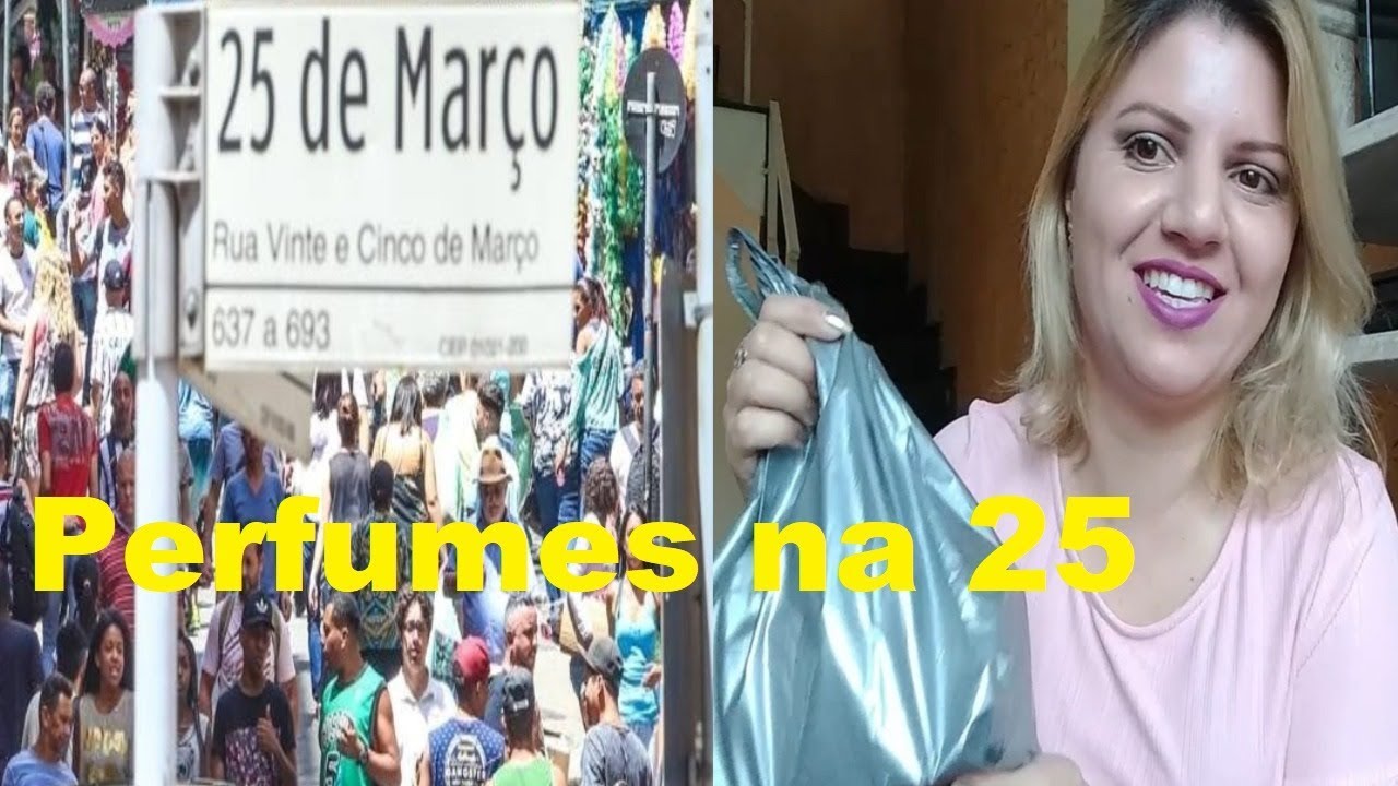 Perfumes de Grife que Comprei na 25 de Março