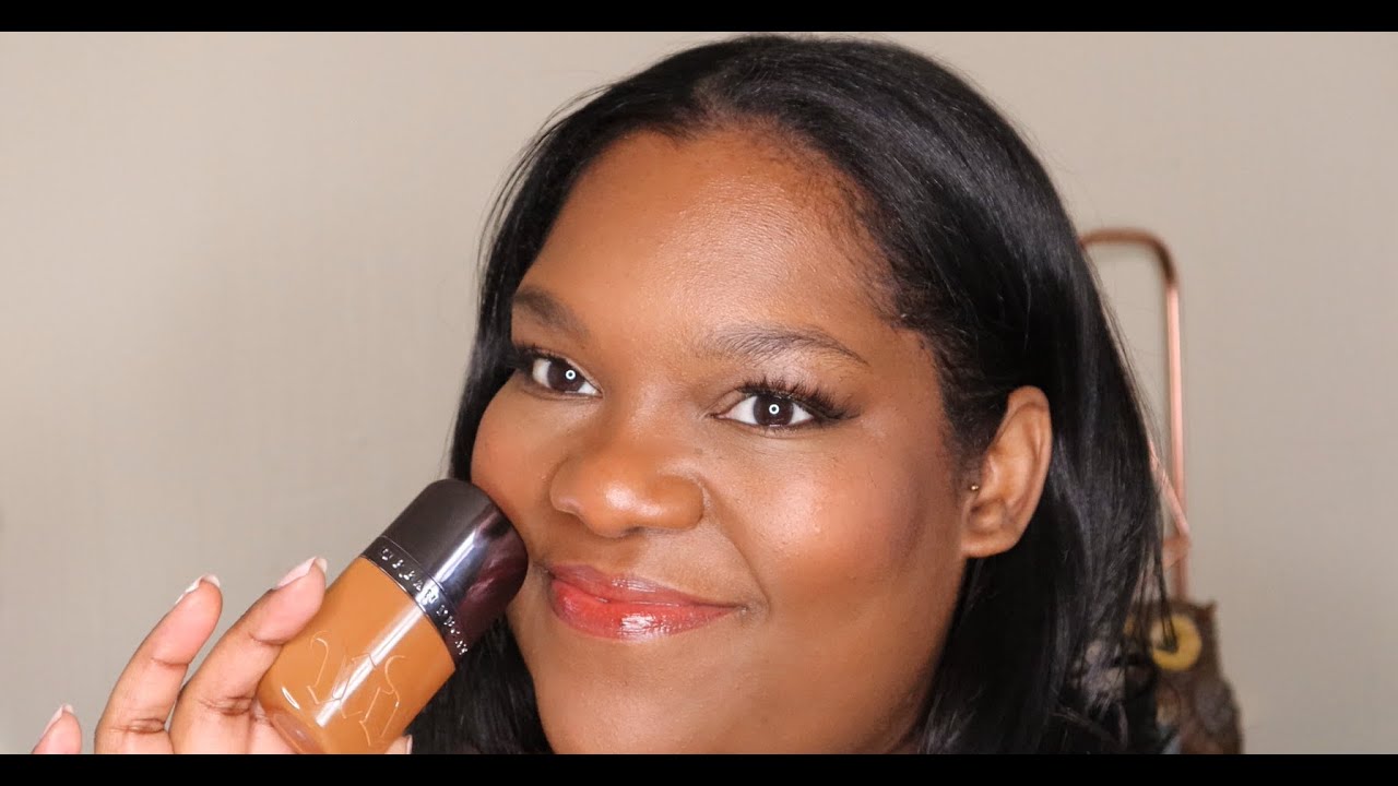 GRWM Ft  Urban Decay Face Bond Foundation