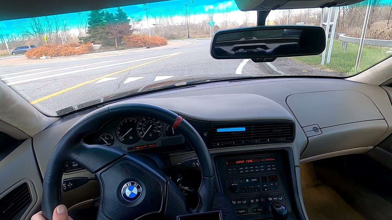 BMW E31 850i exhaust and engine test!