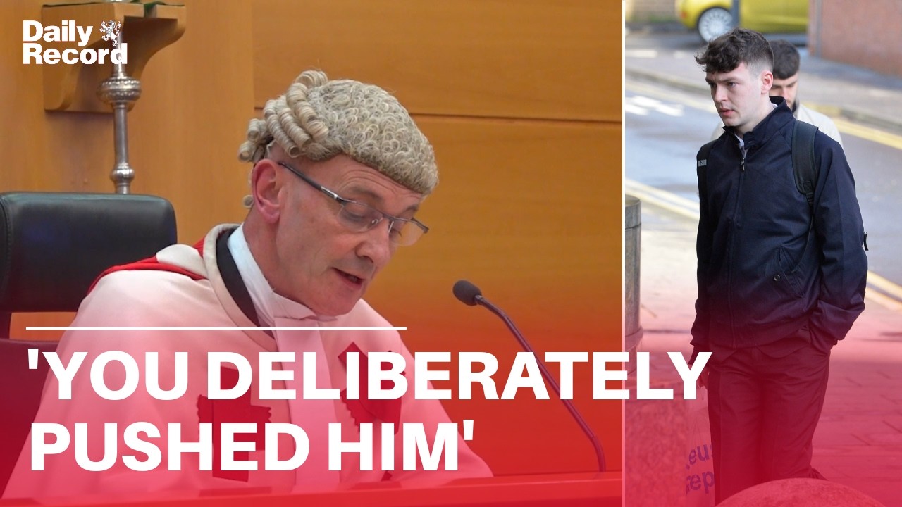 Lewis Budge JAILED for killing dad by pushing him in front of blue-light ambulance