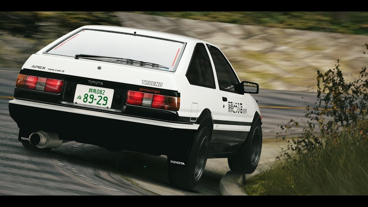 3:28:470 EK Akagi Real DH AE86 Tuned 