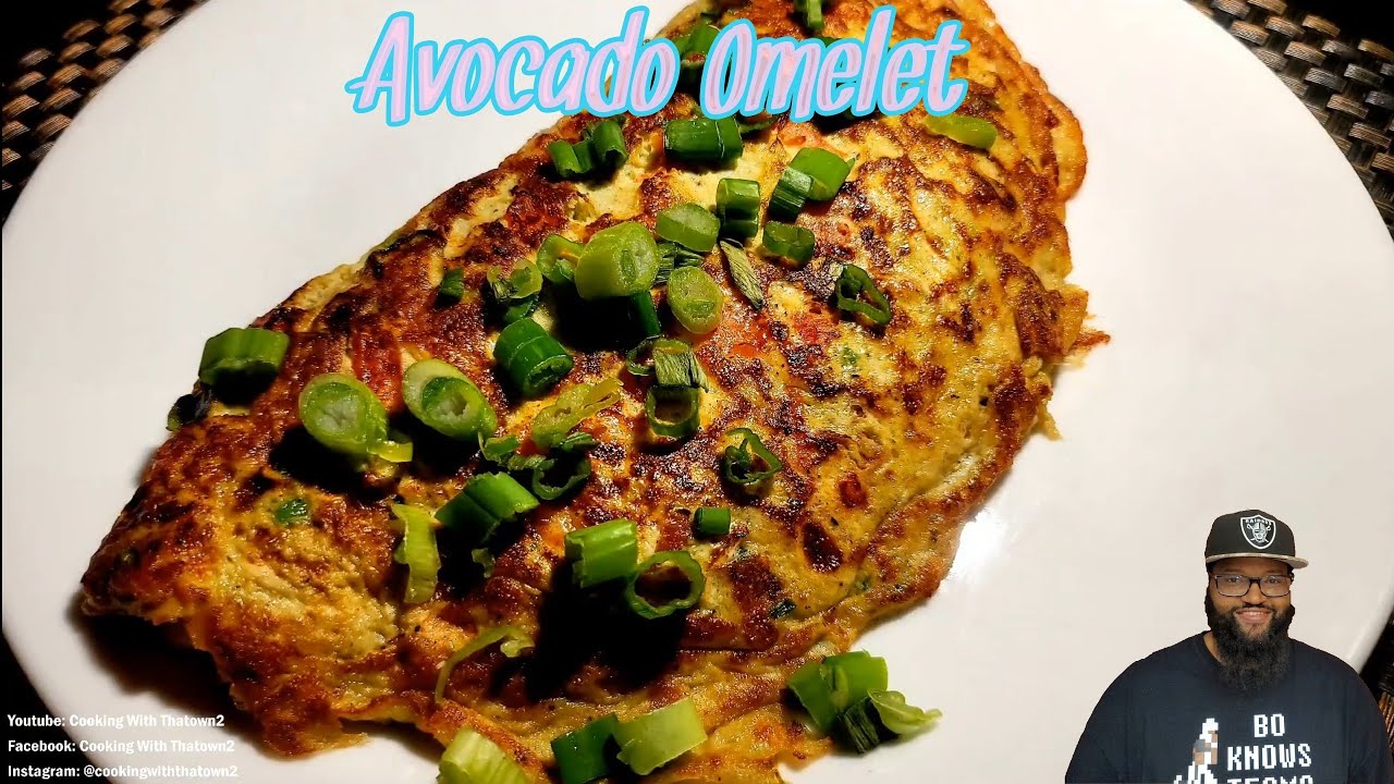 Avocado Omelet | Cheesy Eggs | Keto | Low Carb | Cooking With Thatown2