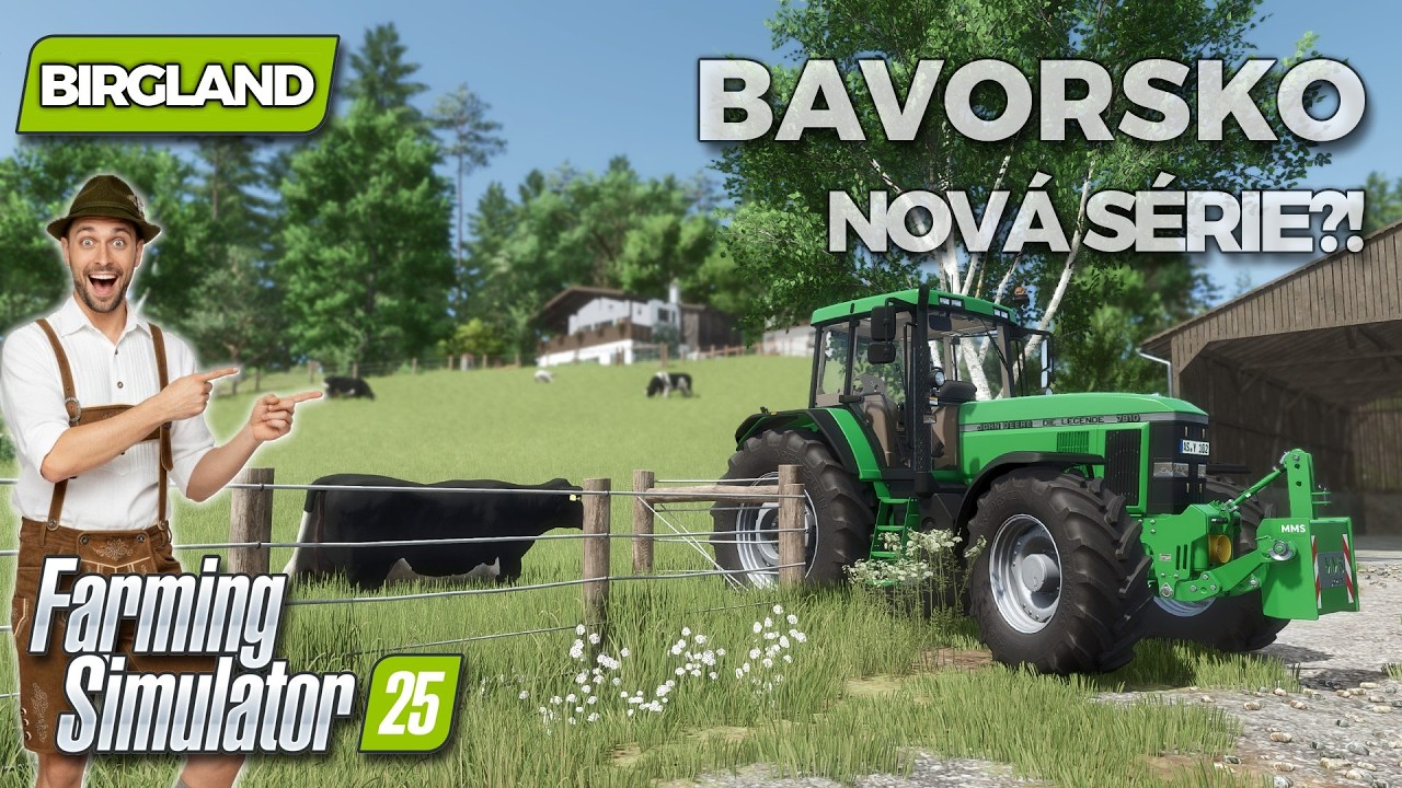 FS25 | Birgland #01 | NOVÁ SÉRIE! 🇩🇪 Birgland REALITA vs FS25 | Let’s Play