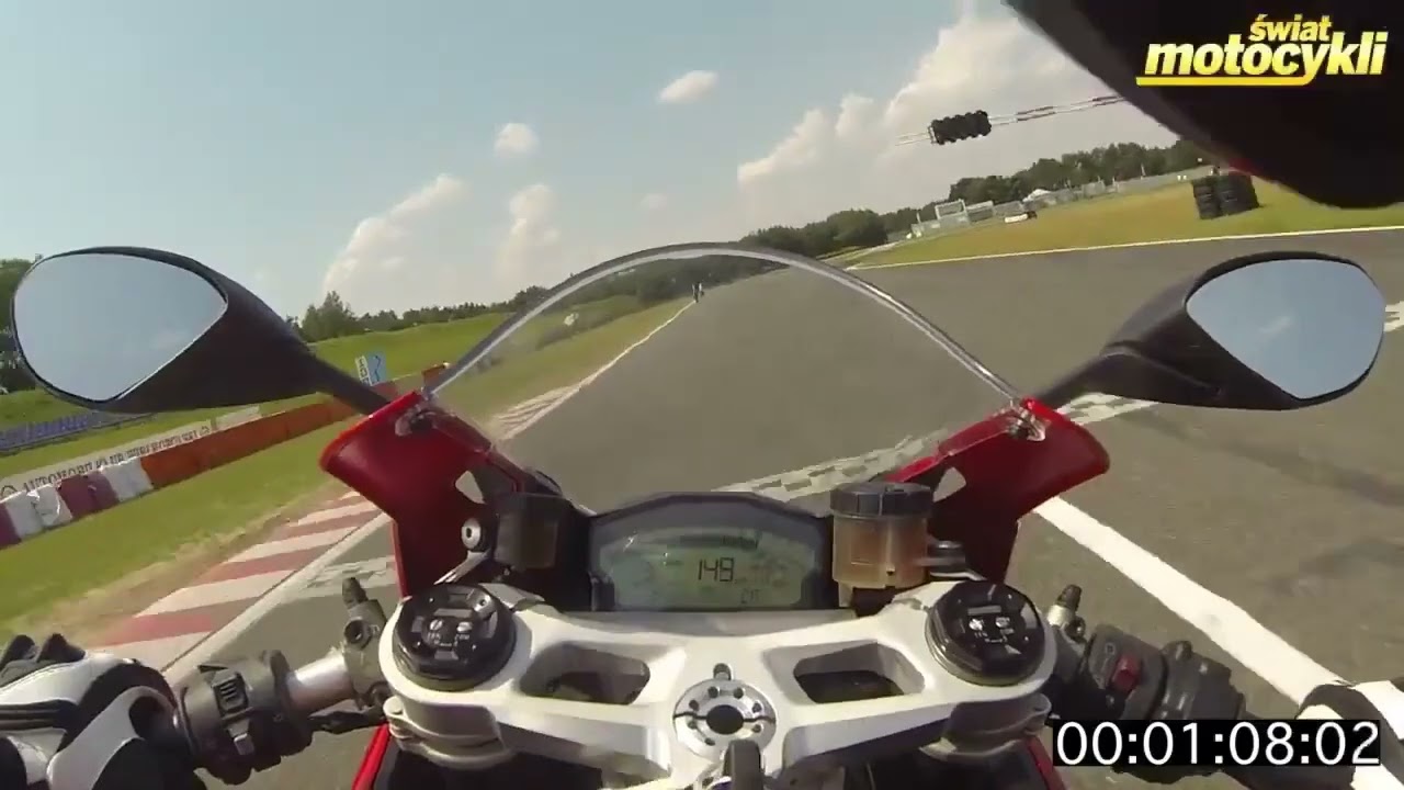 Ducati 899 Panigale Onboard Lap at Tor Poznan
