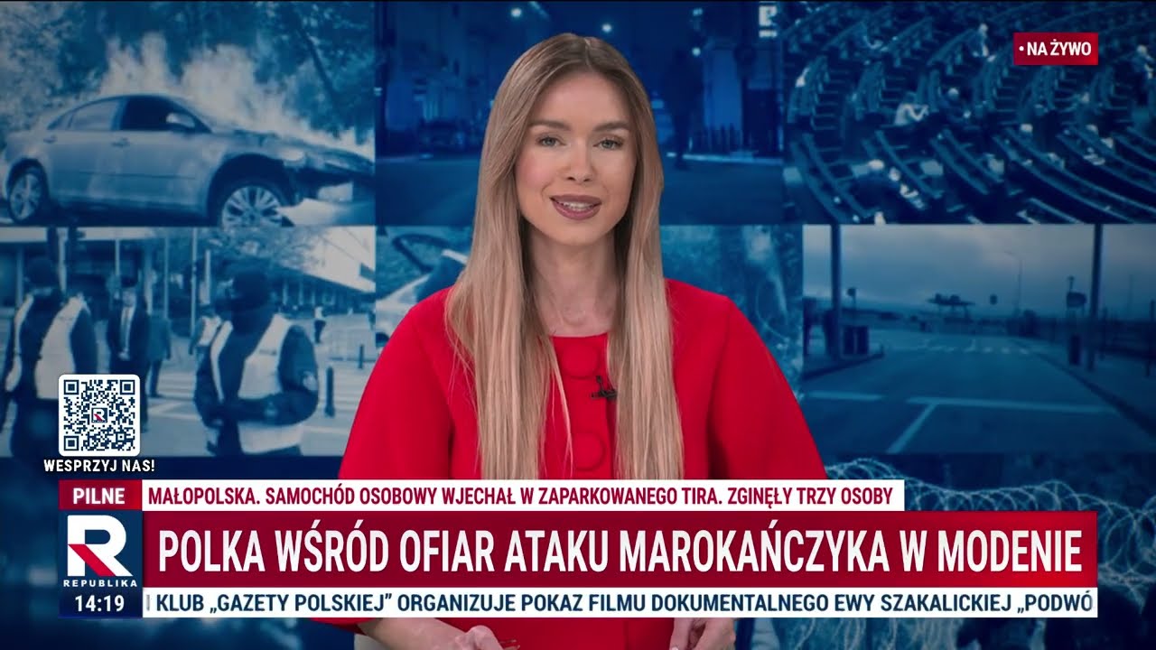 Informacje Telewizja Republika 17.05.2026 godzina 14:00