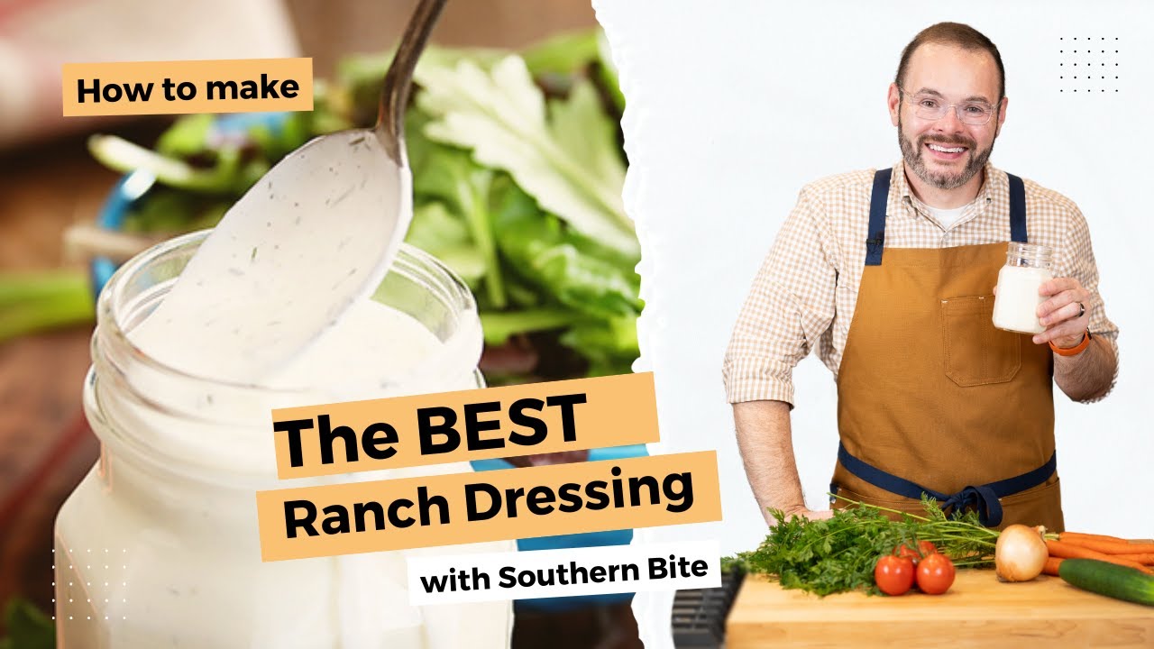 The BEST Ranch Dressing Recipe