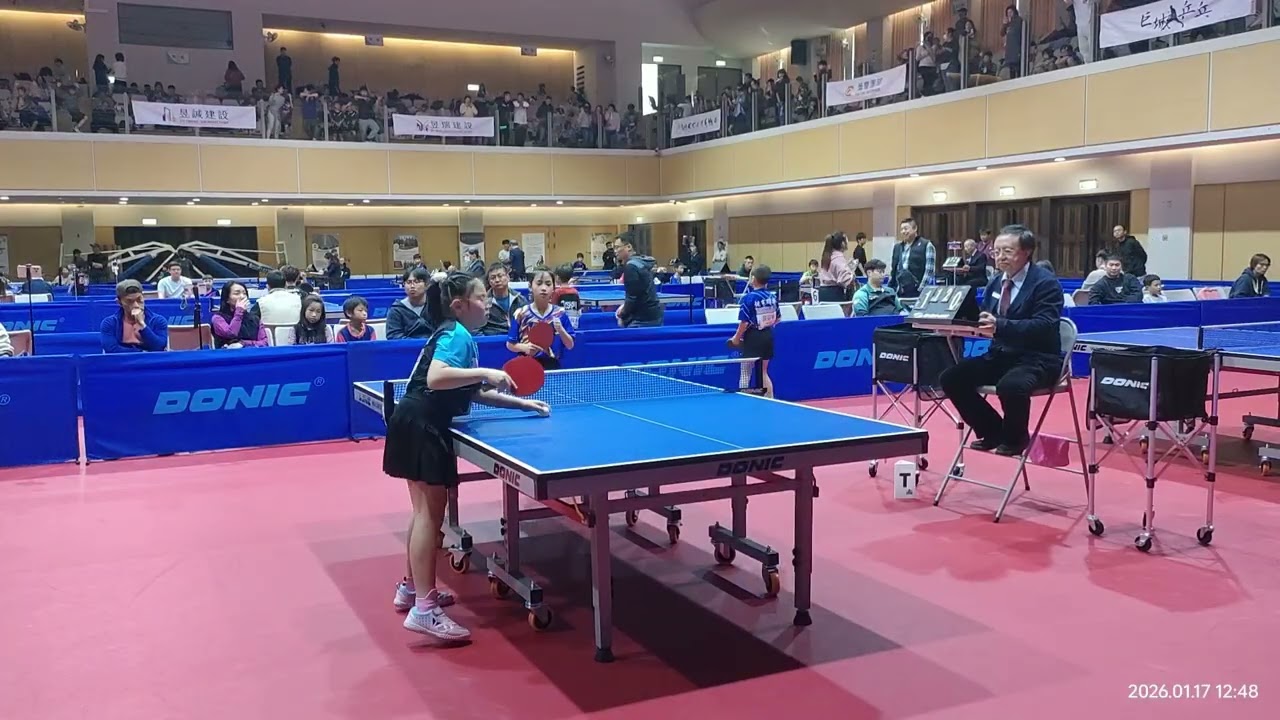 昱誠盃三女單預賽vs苗栗照南蔡沅希2：3