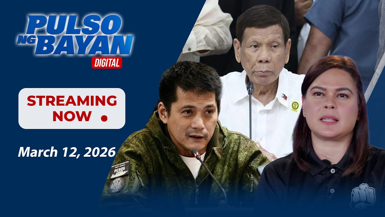 LIVE: Pulso ng Bayan kasama si Admar Vilando at Jade Calabroso | March 12, 2025