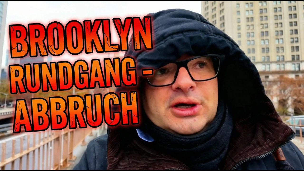 Rundgang durch Brooklyn - Wir brechen ab! Junkies, Kälte und Regen