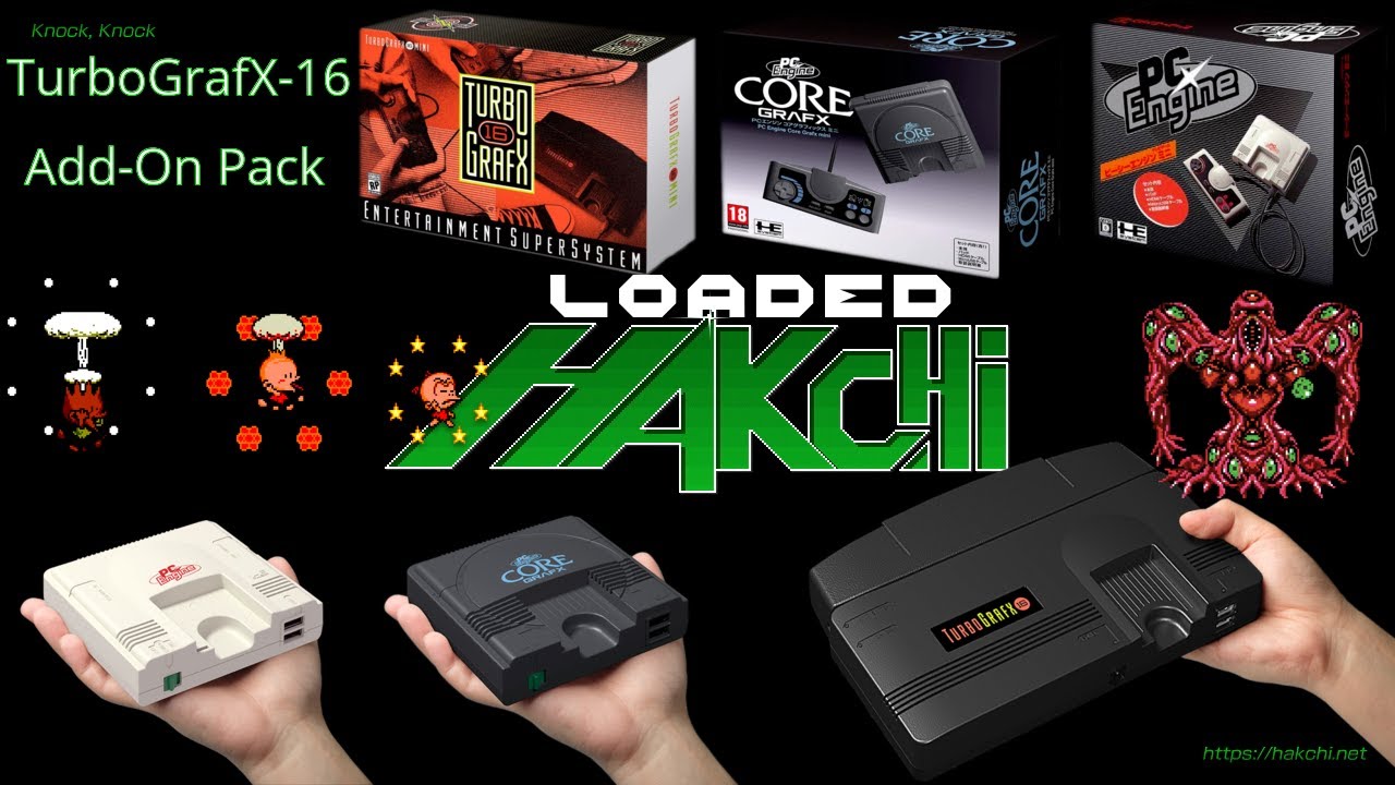 TurboGrafX-16 Mini Add On Pack For Fully Loaded Hakchi CE 3.8.0 Build