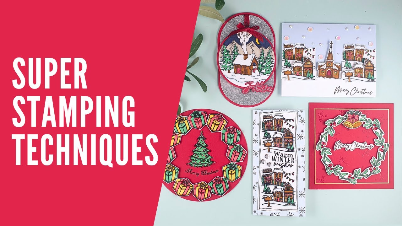 Master the Art of Creative Stamping for Gorgeous Christmas Cards
