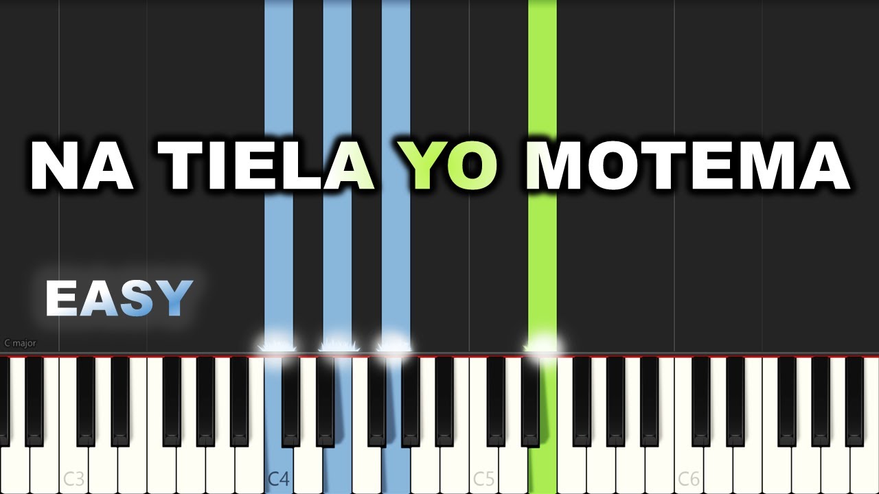 Moise Matuta - Na Tiela Yo Motema | EASY PIANO TUTORIAL BY Extreme Midi