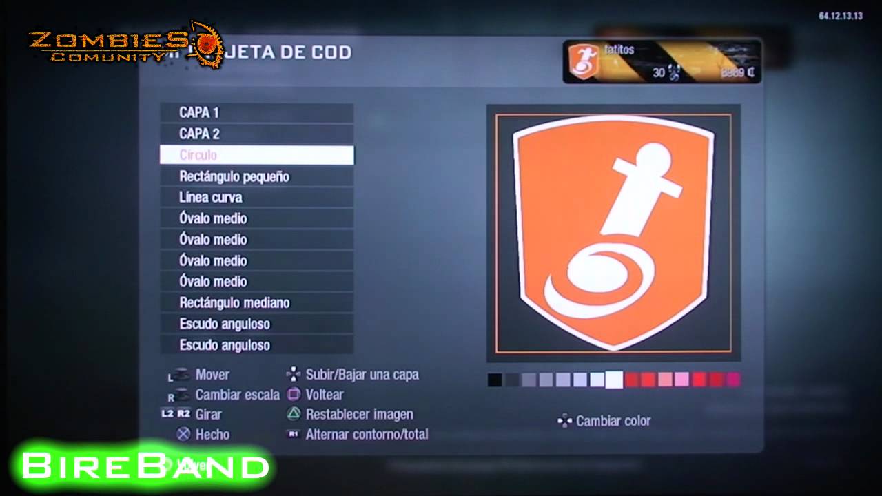 Todas Las Bebidas Zombis En Emblemas! | Tutorial Black Ops