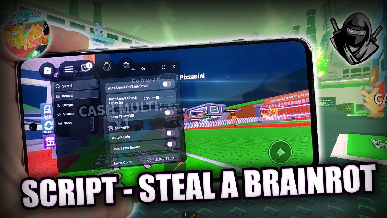 Steal A Brainrot Script Mobile - Как получить Steal a Brainrot Script Mobile (iOS Android) APK 2026