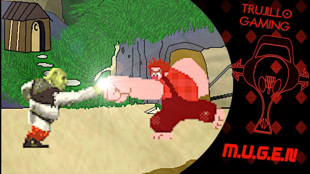 MUGEN Shrek Vs Wreck-It Ralph