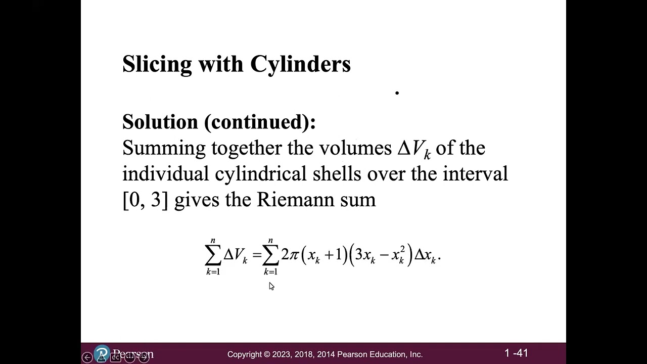 Volumes Using Cylindrical Shells