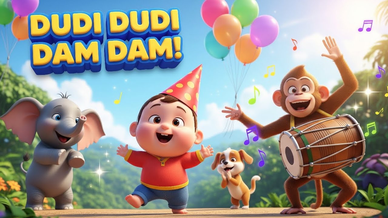 Dudi Dudi Dam Dam | Cute Baby Dance  | #DudiDudiDamDam #KidsDanceSong #BabyDance