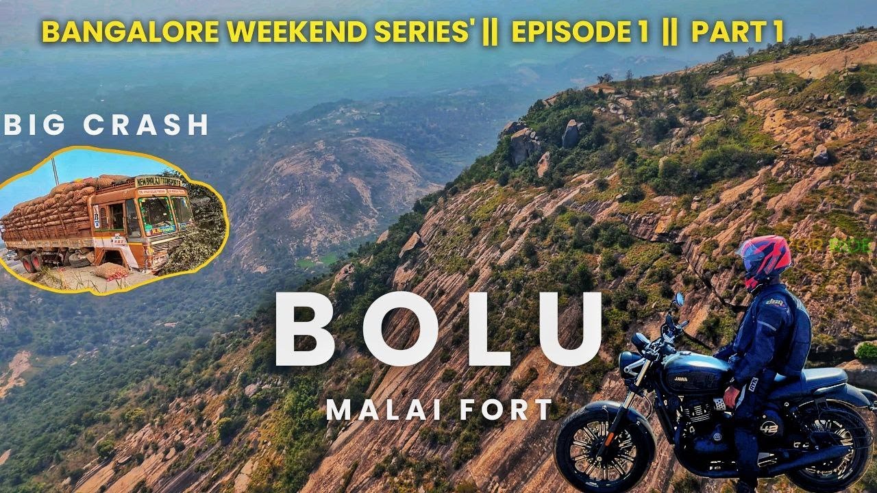 Bangalore Weekend Series Ep. | Extreme Off-Road Adventure to Bolumalai Fort #jawa fj 42 #automobile