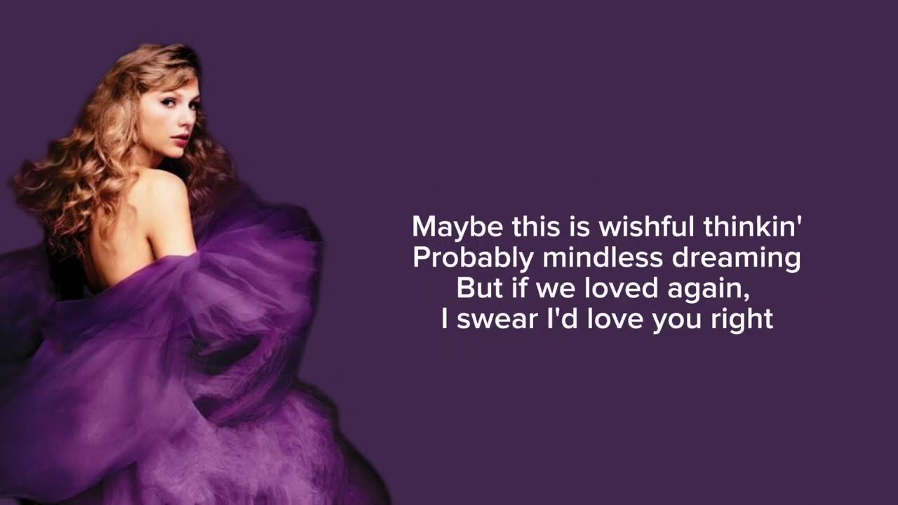TAYLOR SWIFT - Back To December (Taylor&rsquo;s Version) (Lyrics)
