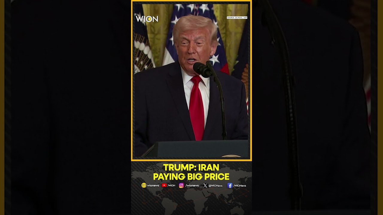 US-Iran War: Trump Says Iran War Moving 'Very Rapidly' | WION