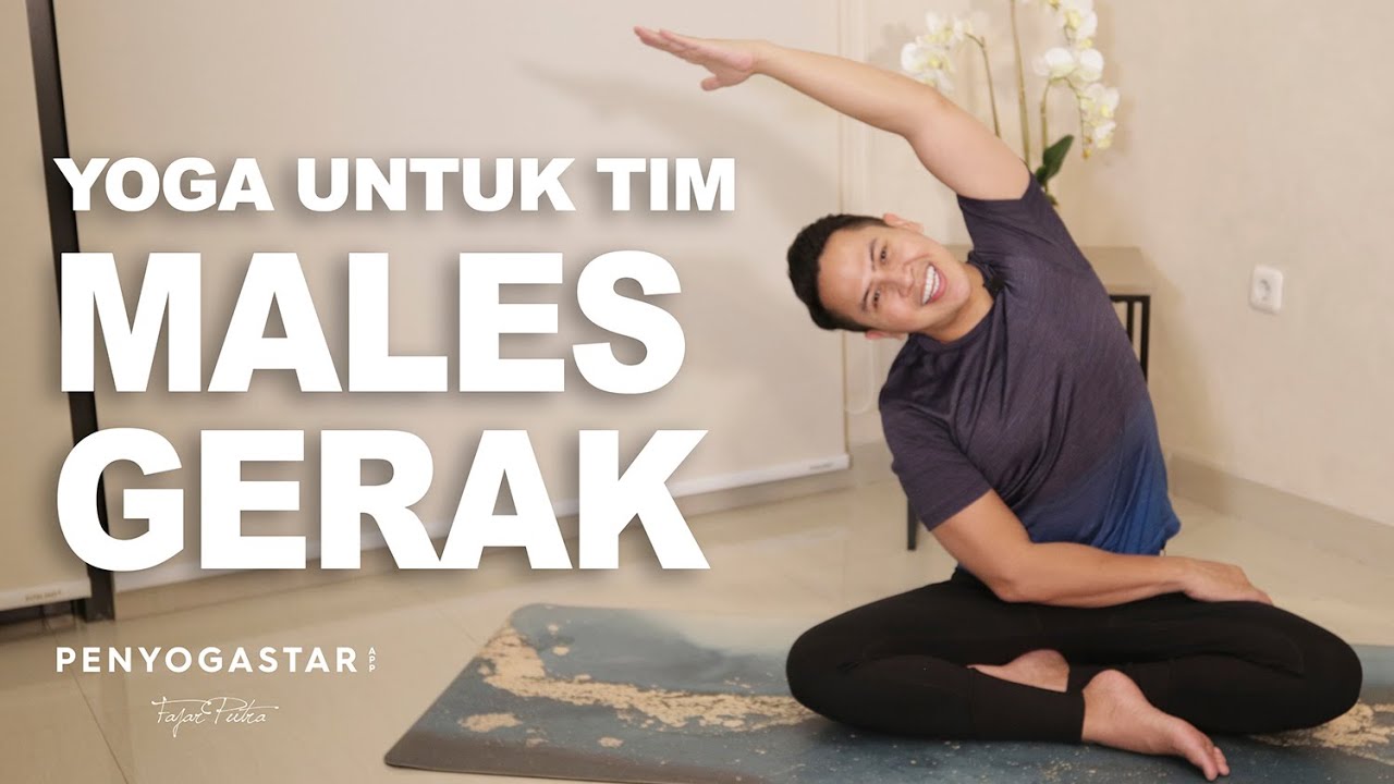 Yoga untuk tim Males Gerak - Yoga with Penyogastar