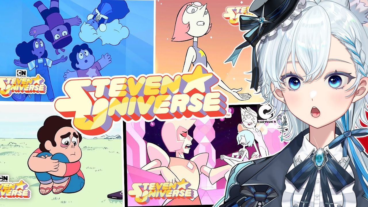 УДИВИТЕЛЬНЫЕ ПЕСНИ | Vtuber впервые отреагировал на песни «Вселенной Стивена» («Here Comes a Thou...