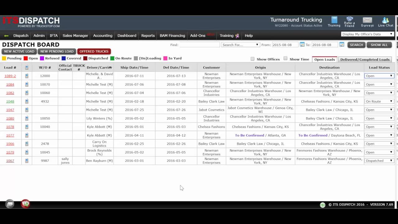 Driver Messaging Training Video