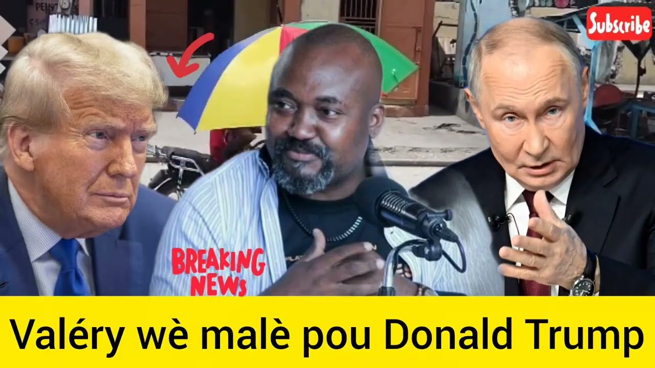 Valéry Numa wè malè pou Prezidan Donald Trump 