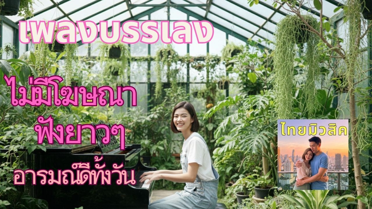 เพลงบรรเลง Vol.312 เพลงฟังสบายตอนทำงาน อ่านหนังสือ ทำงาน เหมือนมีเพื่อนอยู่ใกล้ๆแต่ไม่รบกวน ฟังยาว
