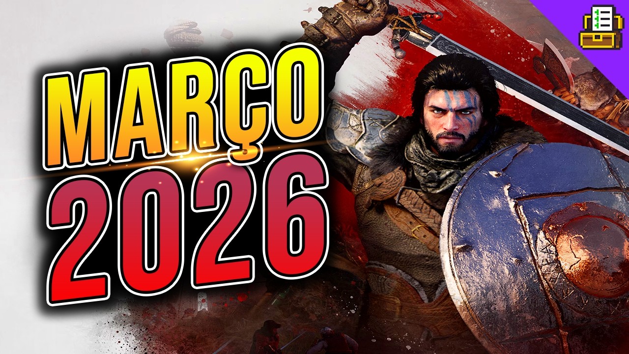 📢 LANÇAMENTOS DE MARÇO QUE VÃO BOMBAR!