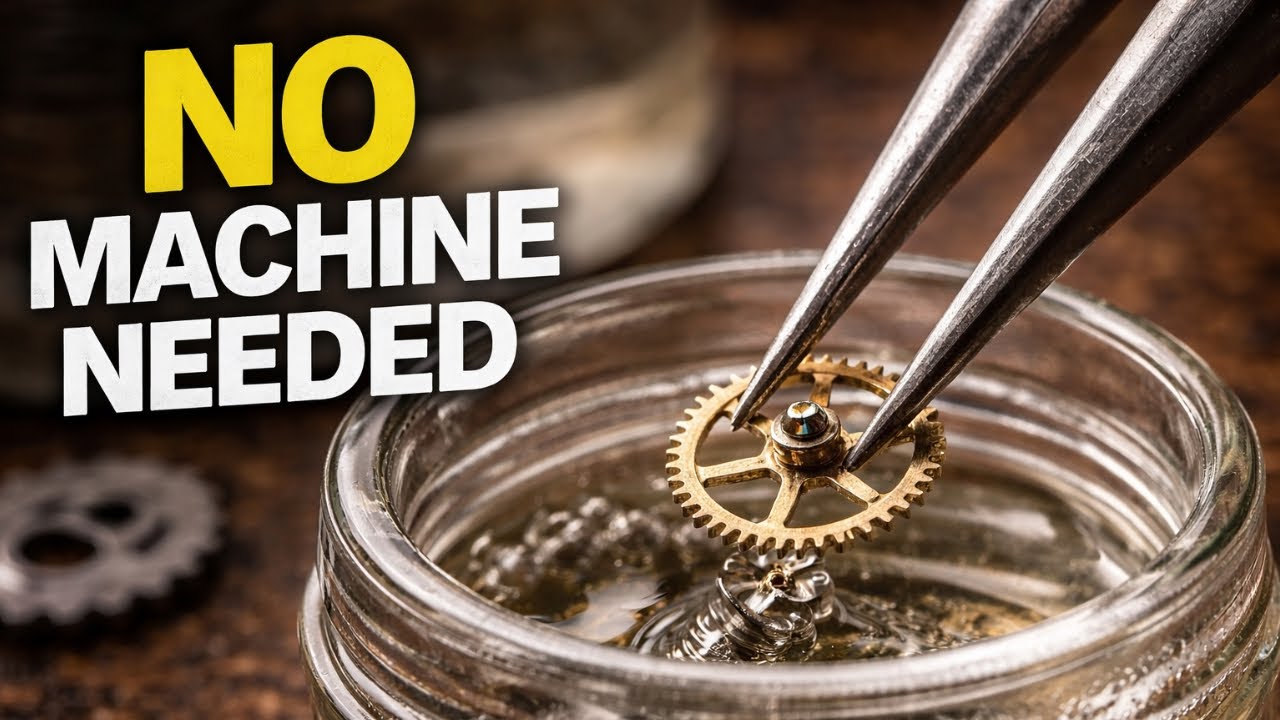 Manual Cleaning a Vintage Seiko 5 — No Shortcuts