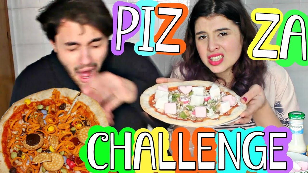 PIZZA CHALLENGE Disgustosa! T_T | ITA |