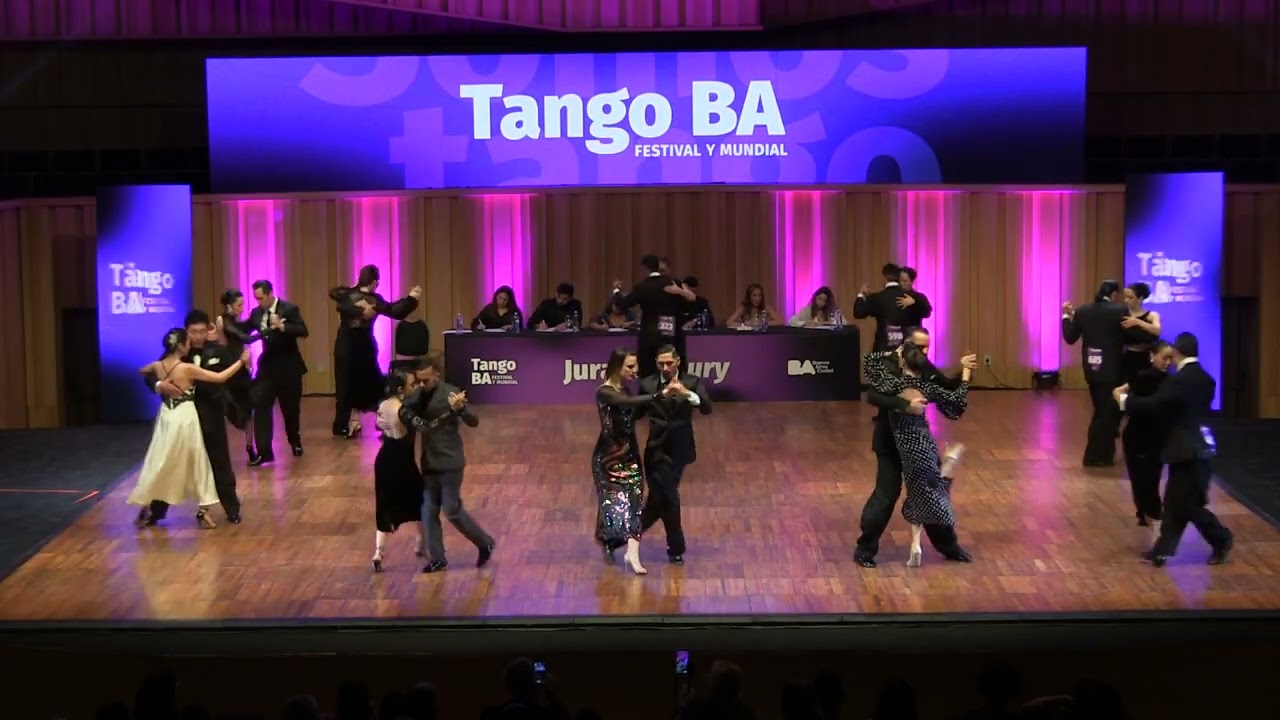 ¡No vas a creer estos pasos de tango! Ronda 16 Mundial de tango 2025 08 23 Clalsificatoria pista