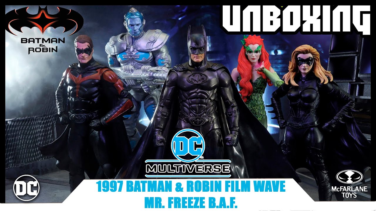 Mr. Freeze BAF McFarlane 🔥 ¡La colección completa Batman & Robin 1997!
