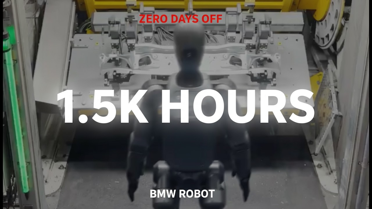 BMW Robot Work 1,500 Hours Straight. Here's Why That Matters.