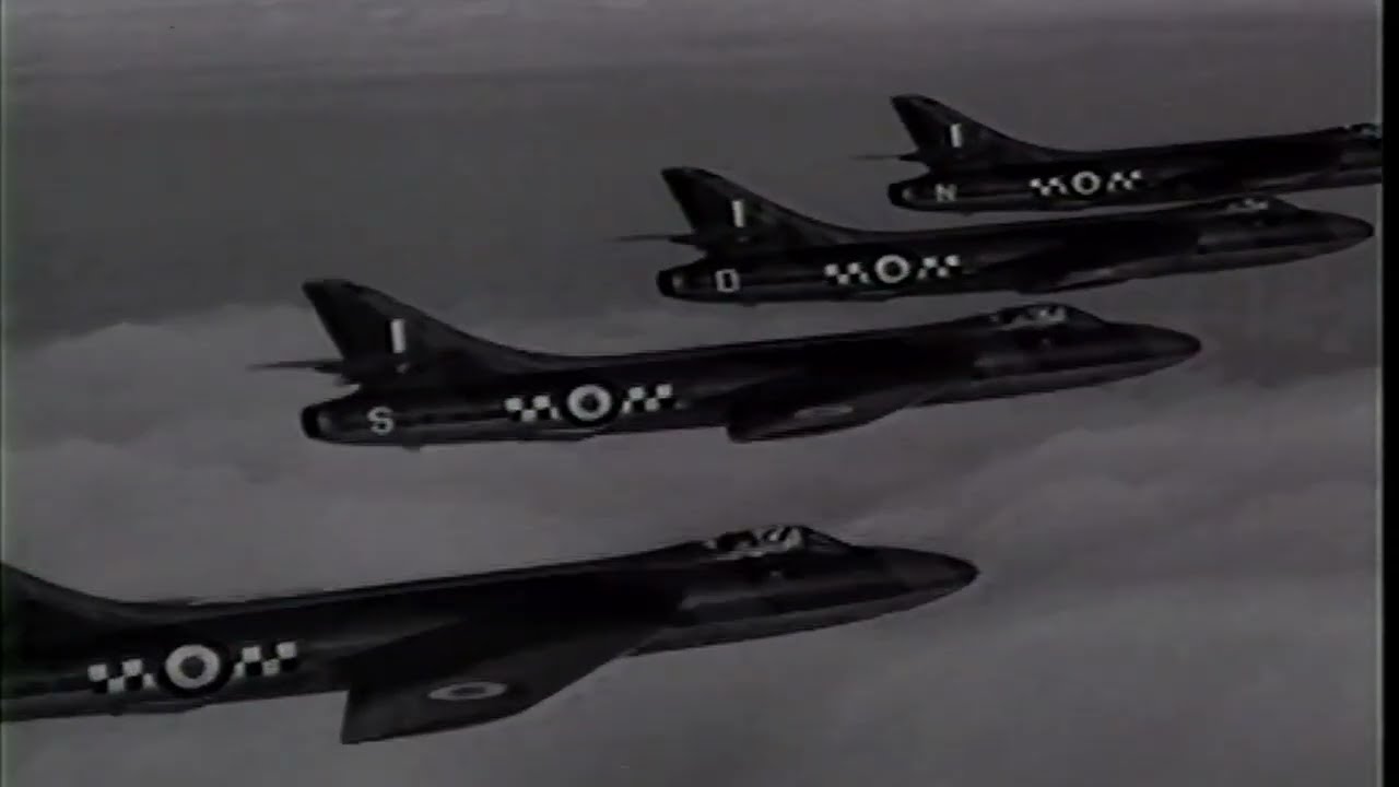 Hawker Hunter, History of this fantastic jet fighter aircraft.