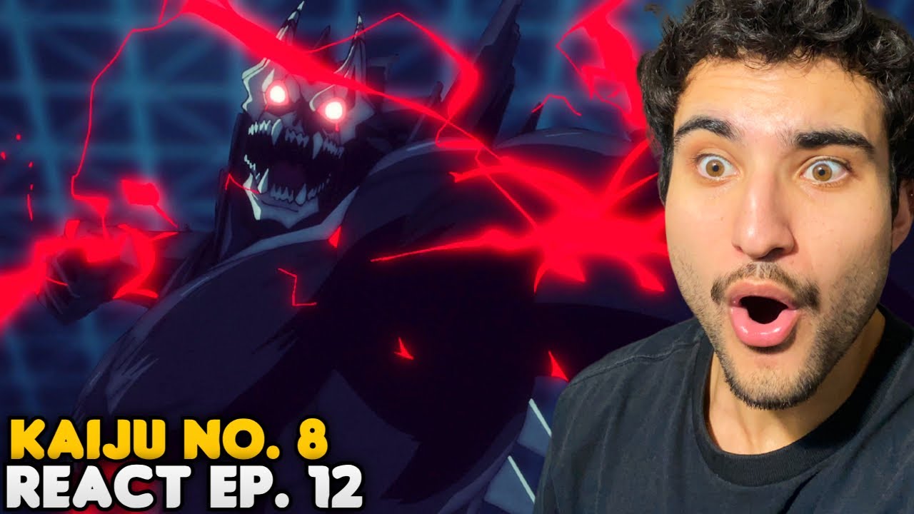 FINAL DE KAIJU NO. 8 FOI LOUCO!!! React Kaiju No. 8 EP. 12