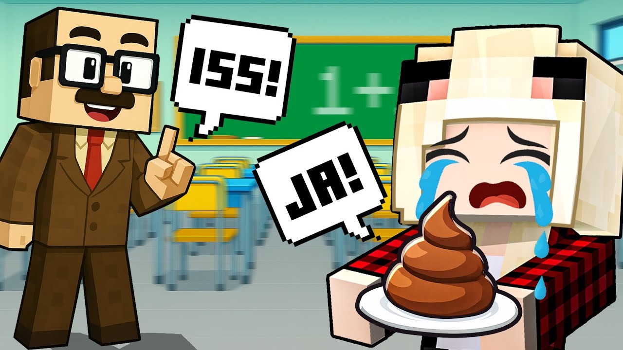 MINECRAFT SCHULE, ABER WIR DÜRFEN NUR 
