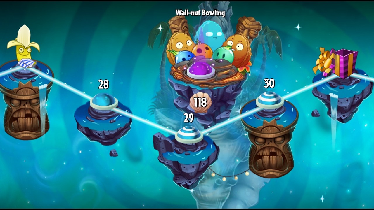 Прохождение бесконечного тяжёлого боулинга 114-117 уровня в сложном PvZ Gardenless