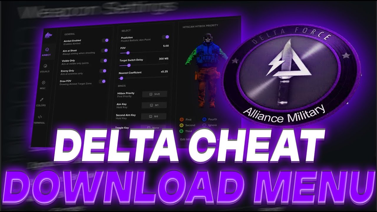 [NEW] Delta Force Hack | Aimbot, Wallhack & UNDETECTED HACKS | Delta Force Cheat 2025