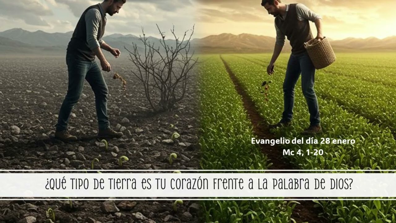 ¿Qué tipo de tierra es tu corazón frente a la Palabra de Dios?